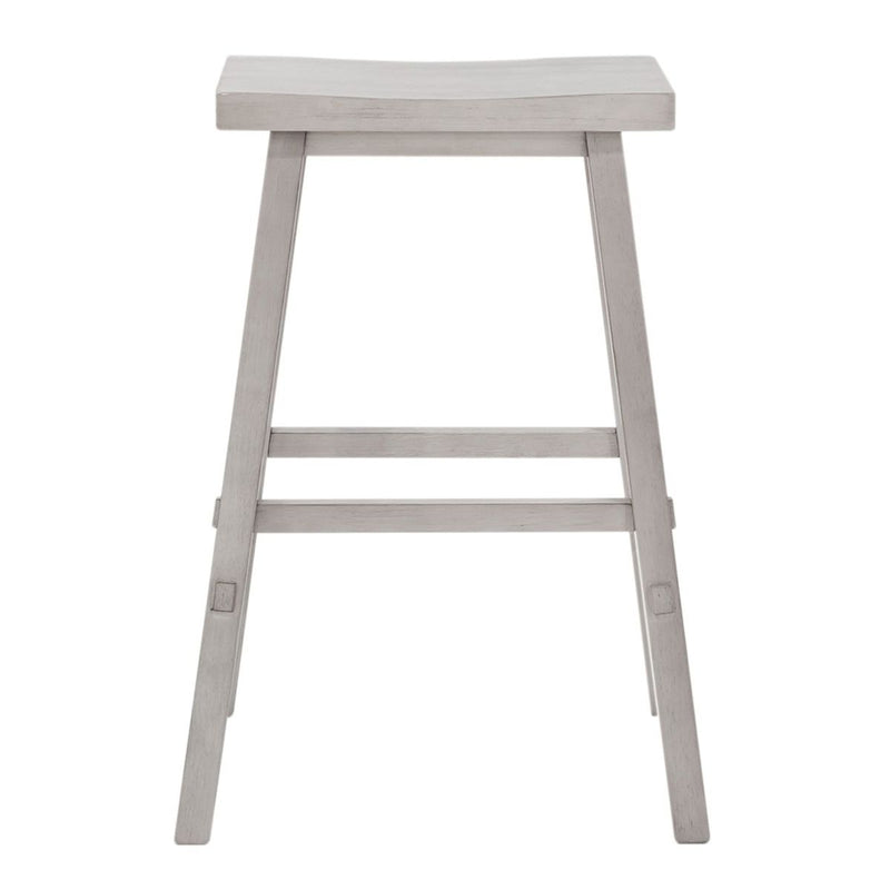 Liberty Furniture Creations II 30 Inch Sawhorse Stool in White (Set of 2) image