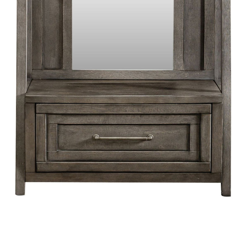 Liberty Furniture Modern Farmhouse Hall Tree Base in Brown image