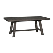 Liberty Furniture Modern Farmhouse Trestle Dining Table in Dusty Charcoal 406-P4860 image