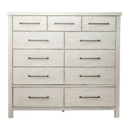 Liberty Furniture Modern Farmhouse 11 Drawer Chesser in Flea Market White image