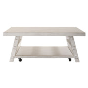 Liberty Furniture Modern Farmhouse Cocktail Table in White image