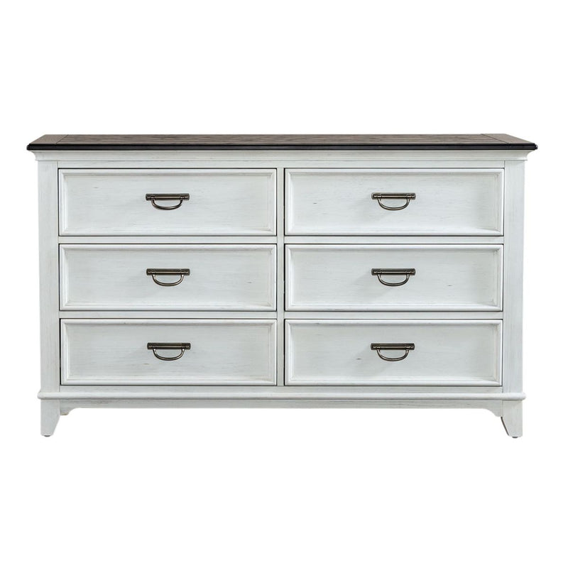 Liberty Furniture Allyson Park Drawer Dresser in White image