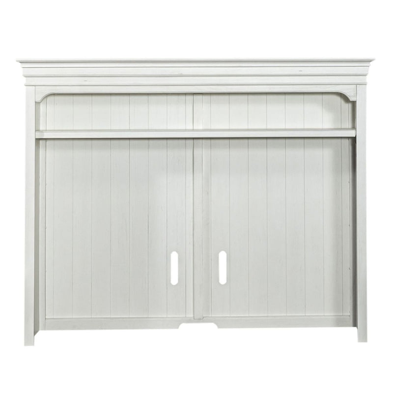 Liberty Allyson Park Entertainment Hutch in Wirebrushed White image