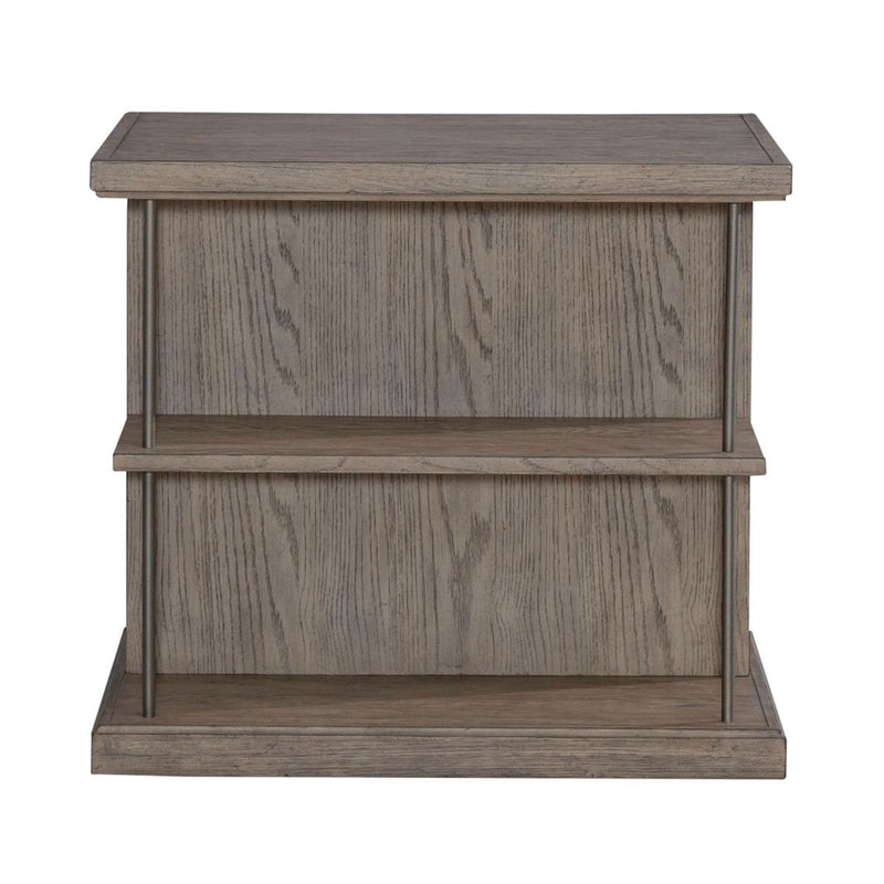 Liberty Furniture City Scape End Table in White Oak Veneers