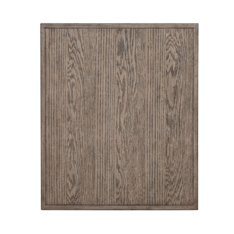 Liberty Furniture City Scape End Table in White Oak Veneers