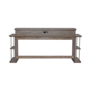 Liberty Furniture City Scape Console Bar Table in White Oak Veneers image