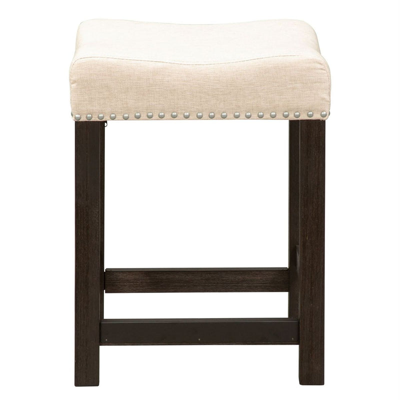 Liberty Heatherbrook Uph Barstool in Charcoal and Ash