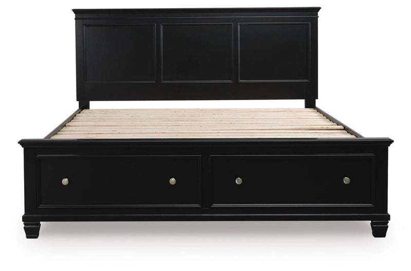 Lanolee Panel Storage Bed