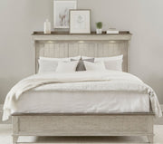 Liberty Furniture Ivy Hollow King Mantle Bed in Weathered Linen image