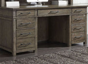 Liberty Sonoma Road Desk/Credenza in Weather Beaten Bark image