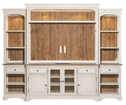 Liberty Morgan Creek 68" Entertainment Center with Piers in Antique White image