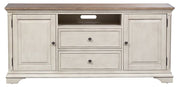 Liberty Morgan Creek 66" TV Console in Antique White image