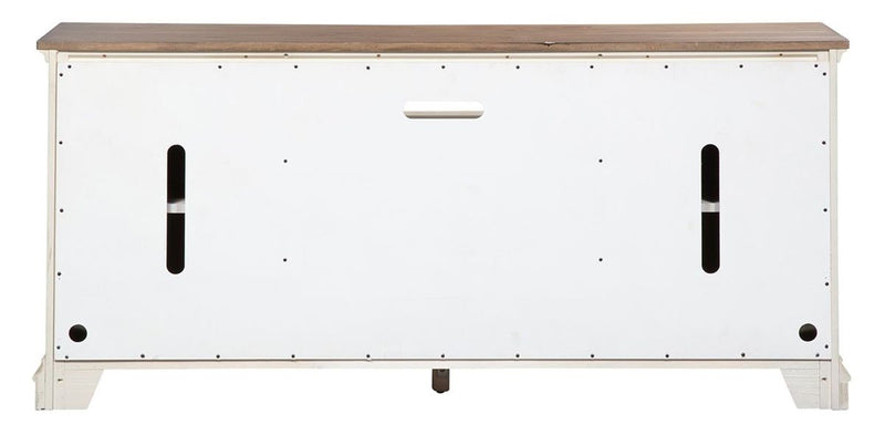 Liberty Morgan Creek 66" TV Console in Antique White