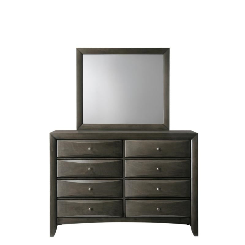 Crown Mark Emily Dresser in Grey