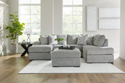 Ashley Furniture Casselbury living room set with sofa and loveseat featuring plush cushions and neutral upholstery.