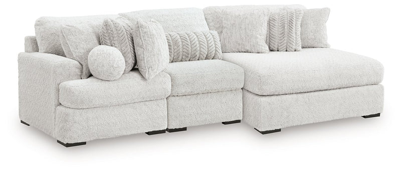 Cuddle Plush Sectional with Chaise