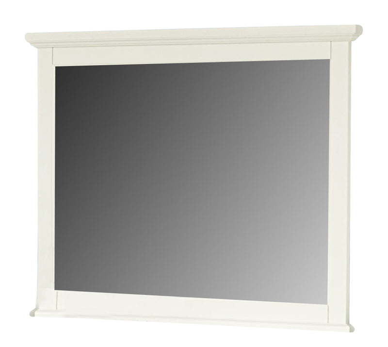 Vaughan-Basset Bonanza Landscape Mirror in White