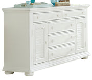 Liberty Furniture Summer House 5 Drawer Dresser in Oyster White image