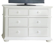 Liberty Furniture Summer House Media Chest in Oyster White image