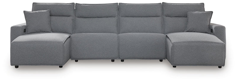 Modmax II Reclining Sectional with Double Chaise