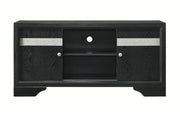 Crown Mark Furniture Regata TV Stand in Black image
