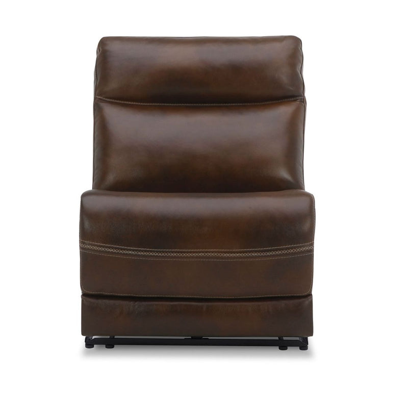 Liberty Furniture Blair Armless Recliner P2 & ZG in Cognac