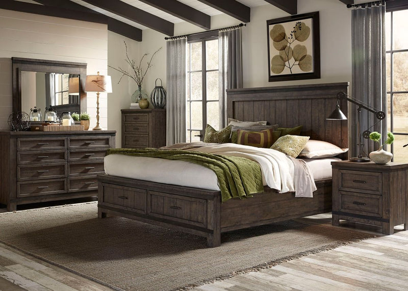 Liberty Thornwood Hills 5-Drawer Chest in Rock Beaten Gray image