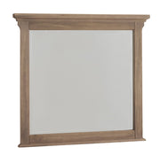 Vaughan Bassett Vista Landscape Mirror in Natural Oak image