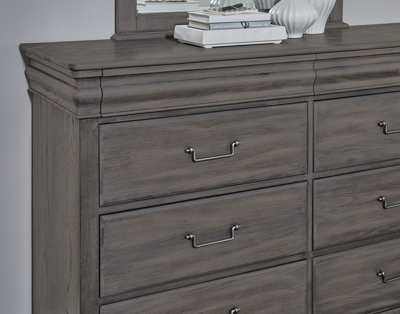 Vaughan Bassett Vista 8-Dresser in Grey Oak