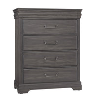 Vaughan Bassett Vista 5-Drawer Chest in Grey Oak image