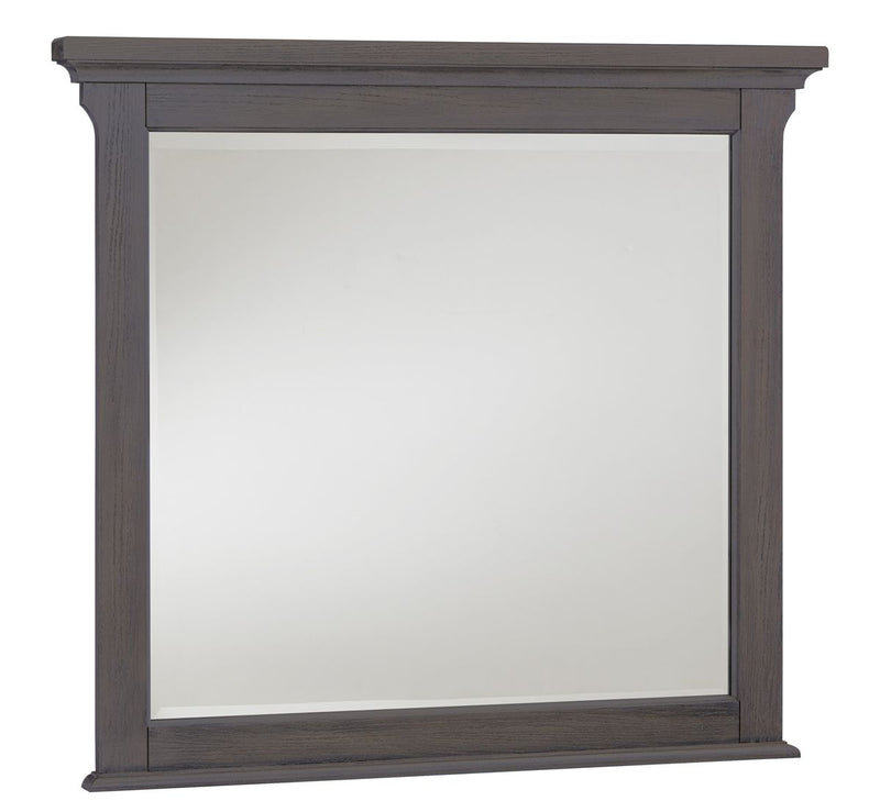 Vaughan Bassett Vista Landscape Mirror in Grey Oak image