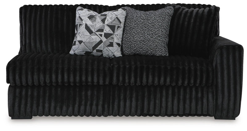 Midnight-Madness Sectional with Chaise