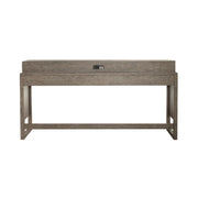 Liberty Furniture Bartlett Field Console Bar Table in Dusty Taupe image