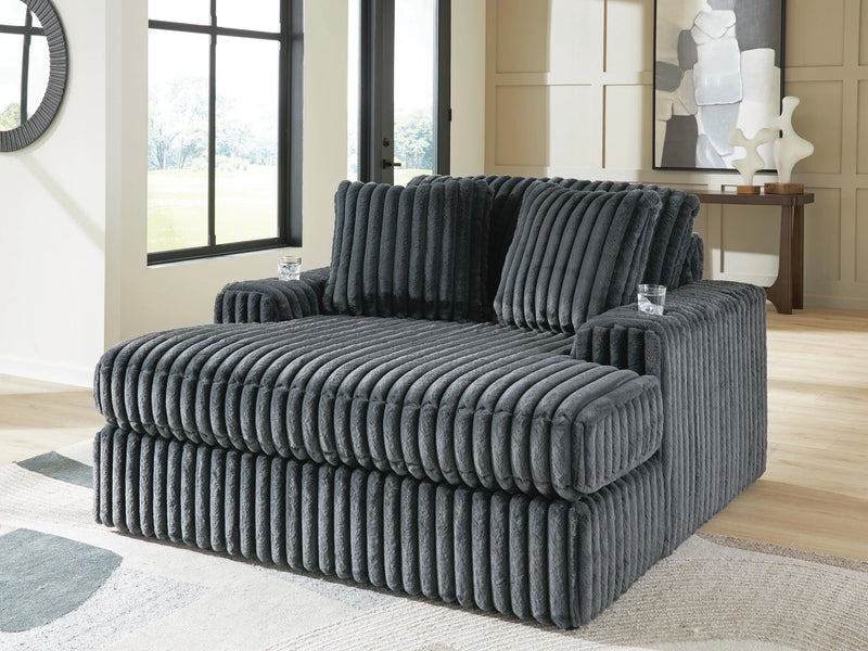 Midnight-Madness Oversized Chaise