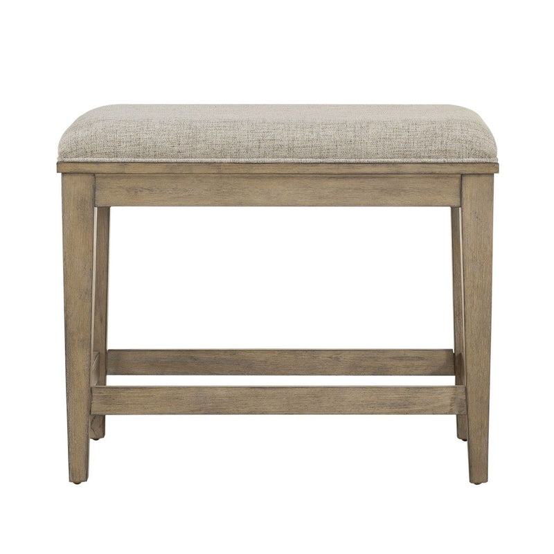Liberty Furniture Devonshire Console Stool in Weathered Sandstone