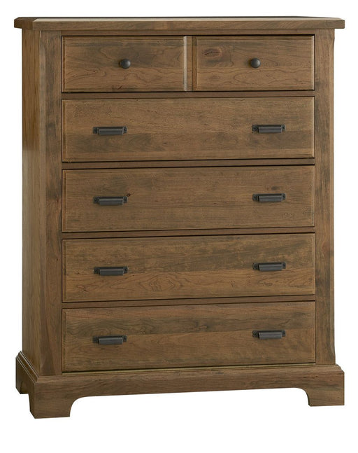 Vaughan Bassett Lancaster County 5 Drawer Chest in Amish Cherry image