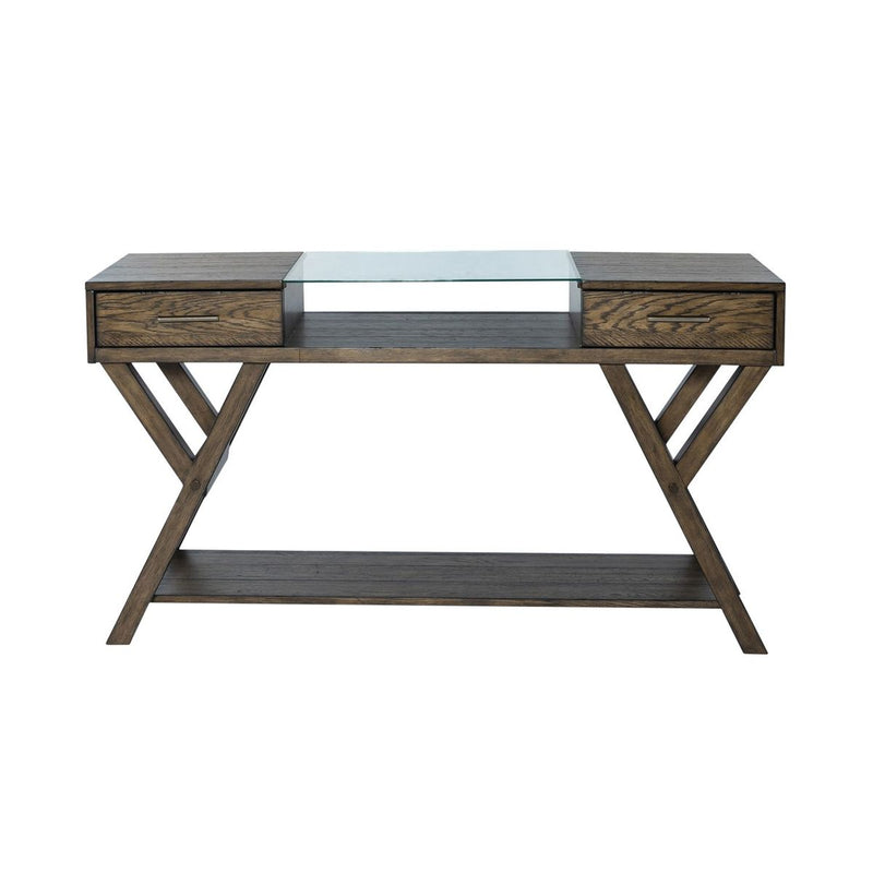 Liberty Furniture Lennox Sofa Table in Brown image