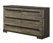 Crown Mark Furniture Remington 6 Drawer Dresser in Brown image