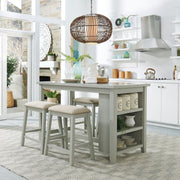 Liberty Furniture Brook Creek 5 Piece Counter Set in Ash image