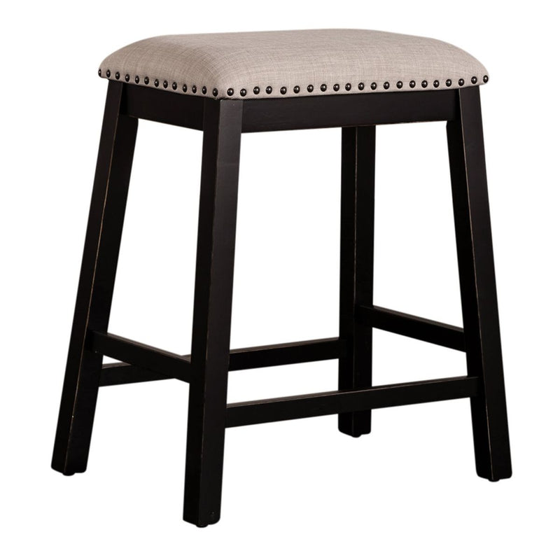 Liberty Furniture Brook Creek 5 Piece Counter Set in Black