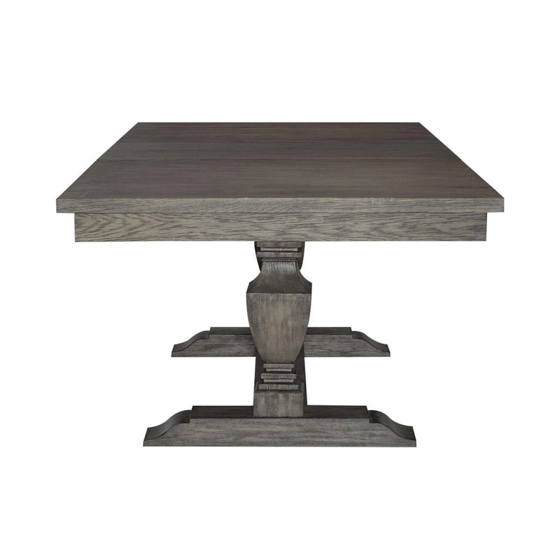 Liberty Furniture Westfield Trestle Table in Havana Brown