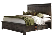 Liberty Thornwood Hills King Two Sided Storage Bed in Rock Beaten Gray 759-BR-K2S image