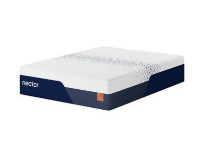 Nectar Ultra Memory Foam Mattress showing a close-up of the plush, white memory foam surface with a quilted top layer.