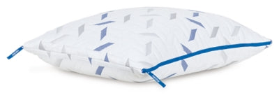 Nectar Classic bed pillow showing side view with soft, supportive design and white pillowcase for comfortable sleep.