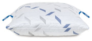 Nectar Classic bed pillow shown from the side, featuring supportive memory foam and soft fabric cover for comfortable sleep.