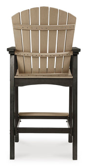 Ashley Furniture Fairen Trail outdoor dining set with a table and chairs, designed for outdoor patio dining.