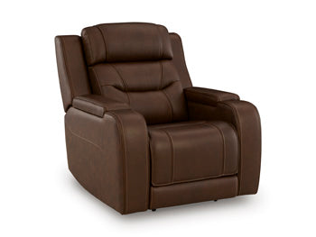 Knightington Power Recliner with Audio Seating