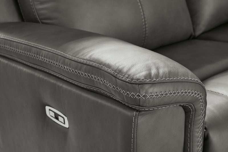 Bleckley Power Reclining Loveseat with Console
