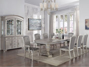 Crown Mark Klina Glam Dining Side Chair in Light Gray (Set of 2) image