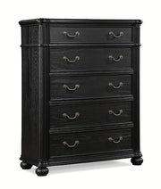 Crown Mark Furniture Kingsbury 5 Drawer Chest in Black image